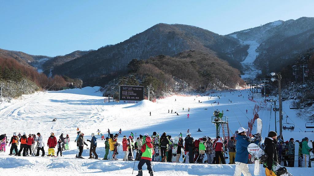 Muju Iris Pension Exterior foto